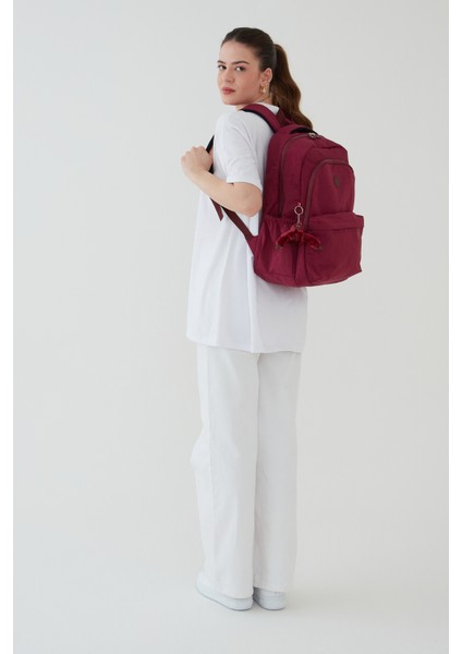 Unisex Siyah Su Geçirmez Krinkıl Kumaş Günlük Sırt Çantası Seyahat ve Okul Çantası Bergamo fiyatları