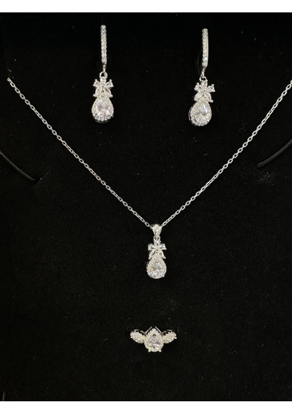 Damla Model Gümüş Set