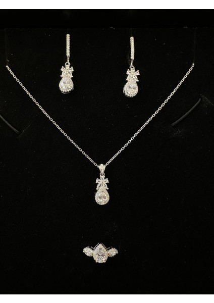 Damla Model Gümüş Set