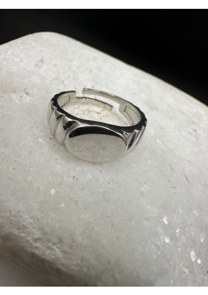 Düz Model 925 Ayar Gümüş Yüzük
