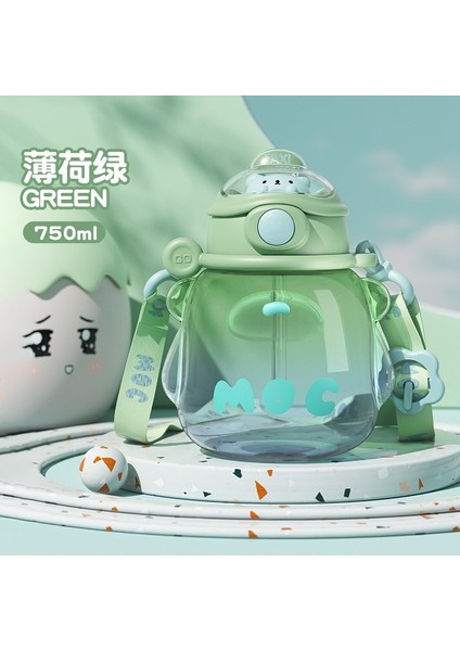 Sevimli Çocuk Büyük Göbek Kupası, Kızın Su Bardağı, Yaz Yüksek Sıcaklık Dayanımı, Yüksek Görünüm, Düşmeyi Önleyici Internet Ünlü Taşınabilir Plastik Bardak (Yurt Dışından)