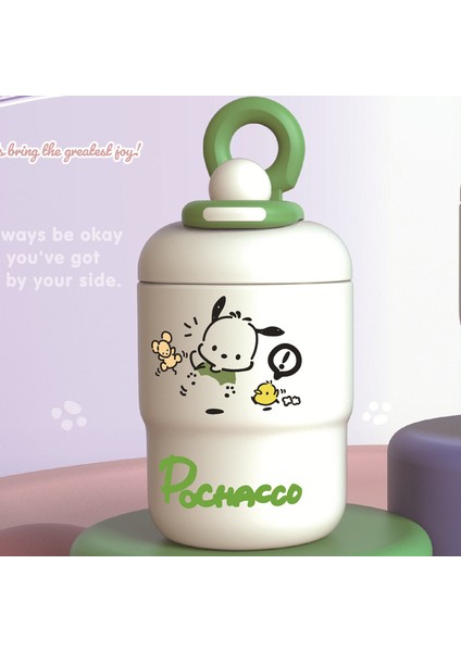 Mini Sanrio Termos Bardak 316 Gıda Sınıfı Kahve Fincanı Kızlar Için, Yüksek Görünümlü Taşınabilir Sıcak Satış Paslanmaz Çelik Su Bardağı (Yurt Dışından)