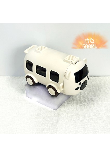 Çocuk Pipetli Bardak, Sevimli Su Isıtıcısı, Taşınabilir Öğrenci Düşme Önleyici Bardak, Bebek Otobüsü Araba Içme Bardağı, Okula Adanmış (Yurt Dışından)