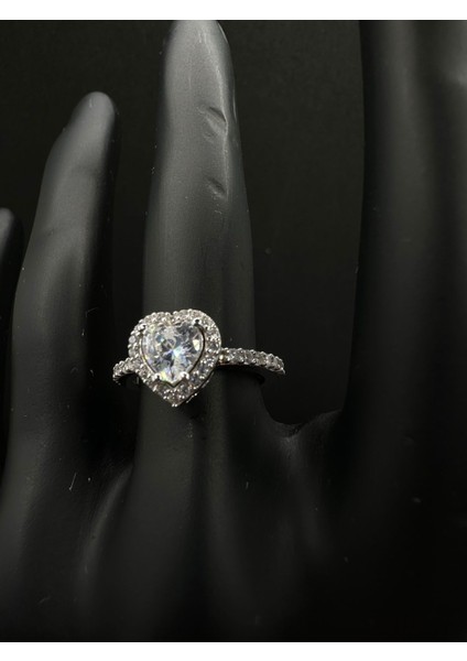 Gümüş Kalp Yüzük