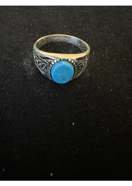 Mavi Taşlı Gümüş Yüzük fırsatları
