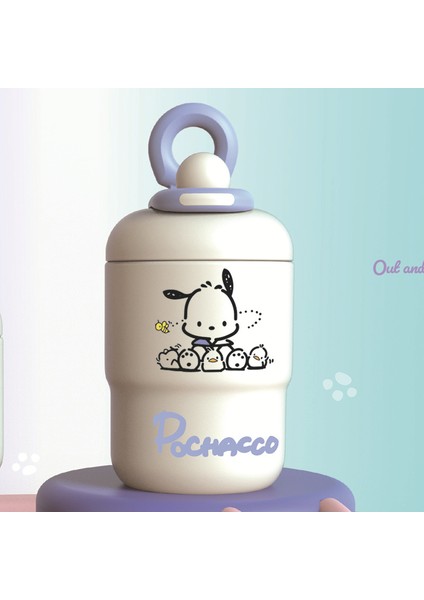 Mini Sanrio Termos Bardak 316 Gıda Sınıfı Kahve Fincanı Kızlar Için, Yüksek Görünümlü Taşınabilir Sıcak Satış Paslanmaz Çelik Su Bardağı (Yurt Dışından)