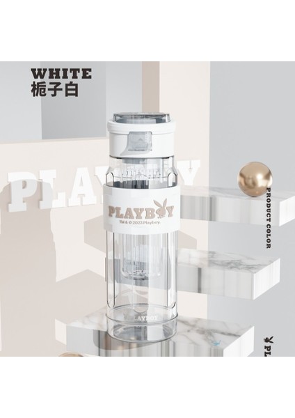 Erkekler Için Yüksek Görünümlü Büyük Kapasiteli Su Bardağı 2024 Yeni Stil Erkek Yaz Sporları Kızlar Için Çay Ayırıcı ile Doğrudan Içme Plastik Bardak (Yurt Dışından)