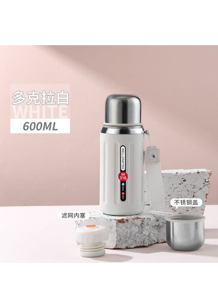 Tamamı Çelik 316 Paslanmaz Çelik Roma Termos Bardak Büyük Kapasiteli Çay ve Su Ayrı Çay Bardağı Seyahat Su Isıtıcısı (Yurt Dışından)