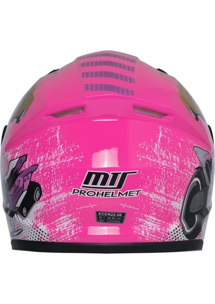 M-201 Çocuk Kaskı - Pembe - S fırsatları