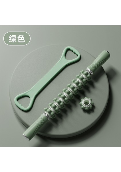 Topuz Bükülebilir Masaj Sopası Spor Kas Gevşeme Bacak Haddeleme Buzağı Rulo Yoga Fasya Masajı (Yurt Dışından)