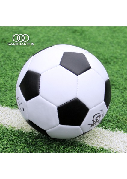 Üç Halkalı Futbol Dünya Kupası Tarzı Çocuklar Için 4 Numaralı Kampüs Ilkokul ve Ortaokul Öğrencileri Için Makinede Dikilmiş 5 Numaralı Pu Dikişsiz Rekabet Futbolu (Yurt Dışından)