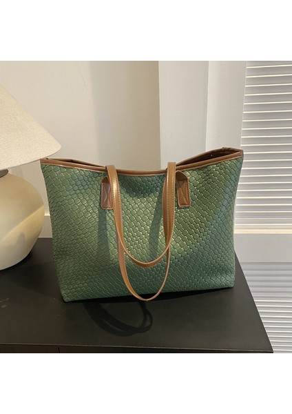 Sonbahar ve Kış Retro, Büyük Kapasiteli, Rahat Dokulu, Işe Gidip Gelirken, Tek Omuzlu, Koltuk Altı, Çapraz Gövdeli, Büyük Taşıma Çantası (Yurt Dışından)