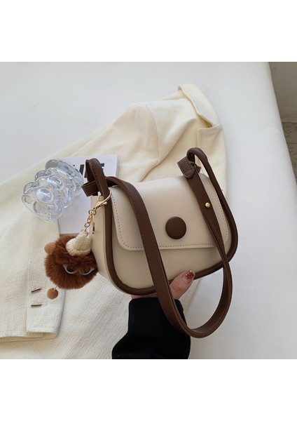 2023 Yaz Rahat Işe Gidip Geliş Küçük Kare Çanta High-End Kore Versiyonu Niş Kızlar Omuz Çantası Crossbody Çanta (Yurt Dışından)