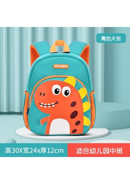 Susam Bebek Yeni Anaokulu Okul Çantası Karikatür Sevimli Dinozor Okul Çantası Anti-Kayıp Dalış Malzemesi Küçük Çanta Erkekler ve Kızlar Için (Yurt Dışından)