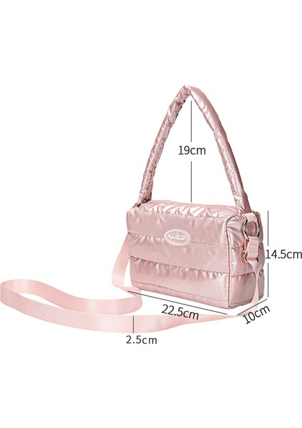 Kadınlar Için Yeni Moda Omuz Çantası, Kızlar Için Çok Yönlü, Büyük Kapasiteli Çapraz Çanta, Üst Düzey Niş Alan Pamuklu Çanta (Yurt Dışından)