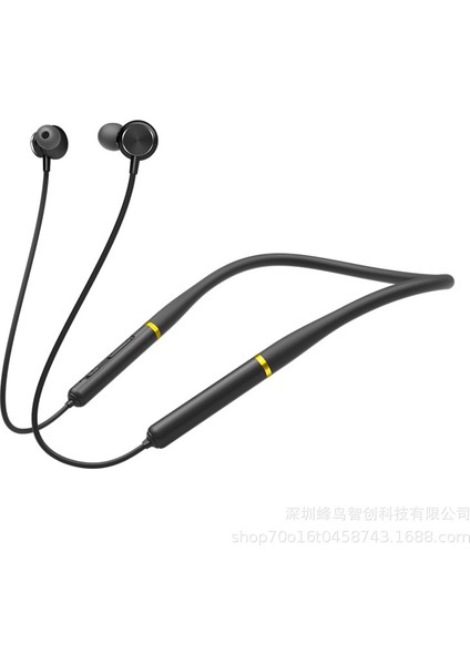 Asılı Boyunlu Bluetooth Kulaklık, Yüksek Güçlü Kulak Içi Spor Oyun Kulaklığı, Manyetik Emilimli Kablosuz Kulaklık, Uzun Pil Ömrü (Yurt Dışından)