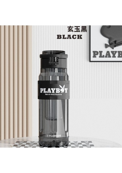 Erkekler Için Yüksek Görünümlü Büyük Kapasiteli Su Bardağı 2024 Yeni Stil Erkek Yaz Sporları Kızlar Için Çay Ayırıcı ile Doğrudan Içme Plastik Bardak (Yurt Dışından)