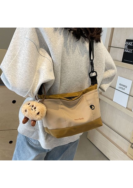 Hafif Çanta Kadın Yeni 2024 Naylon Kumaş Crossbody Küçük Çanta Ilkbahar ve Yaz Çok Yönlü Yabancı Stil Rahat Mektup Çantası (Yurt Dışından) fiyatları