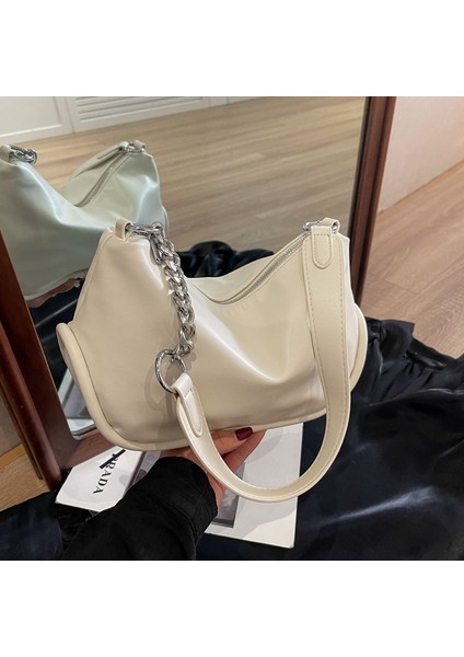 Kore Tarzı Moda Koltukaltı Çanta Kadın Çantası 2024 Yeni Basit Işe Gidiş Çantası Çok Yönlü Omuz Crossbody Çanta (Yurt Dışından)