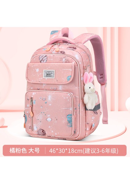 Susam Bebek Yeni Ilköğretim Okul Çantası Kız Sınıf 1-3-6 Sevimli Çocuk Okul Çantası Hafif Rahat Sırt Çantası (Yurt Dışından)