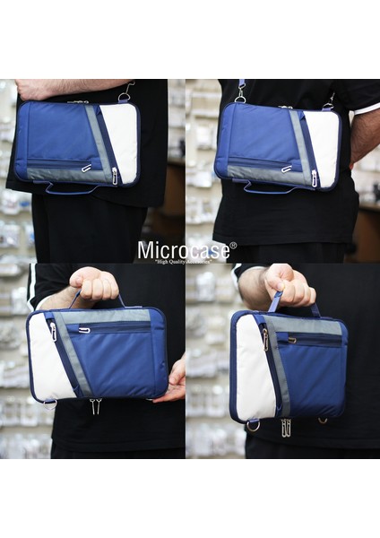 Samsung Galaxy Tab S9 11 Inch Tabletler Universal Sleeve Taşıma Çantası AL4346 Lacivert Krem Gri indirimleri