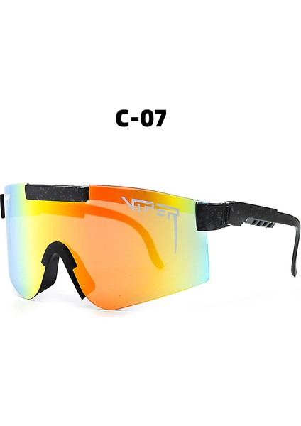 Spor Gözlükleri, Geri Çekilebilir Saplar, Rüzgar Geçirmez Göz Koruması, Renkli Gerçek Kaplamalı Polarize Bisiklet Güneş Gözlüğü (Yurt Dışından)