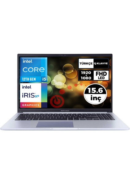 Vivobook 15 I5-1235U 24GB 1tb SSD 15.6" Fhd Windows 11 Pro Taşınabilir Bilgisayar X1502ZA-EJ1067 018