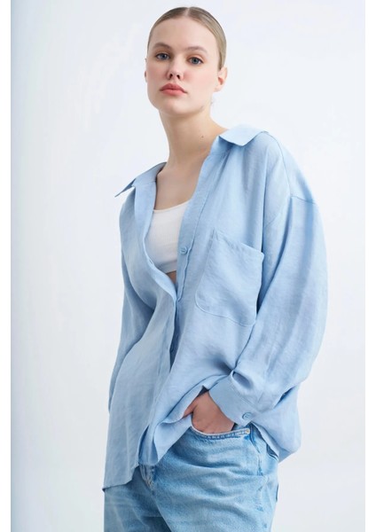 Kadın Oversize Gömlek