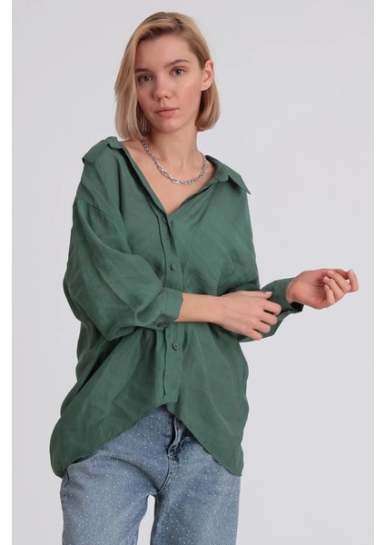 Kadın Oversize Gömlek