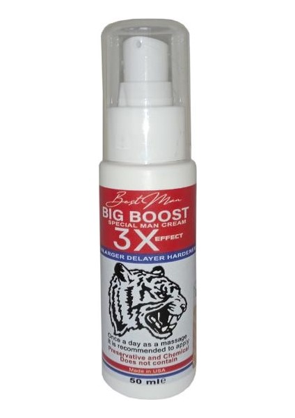 Big Boost Special Man Cream 3x Effect