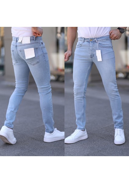 Redcode Jeans Erkek Likralı Slim Fit Kot Pantolon-Jean