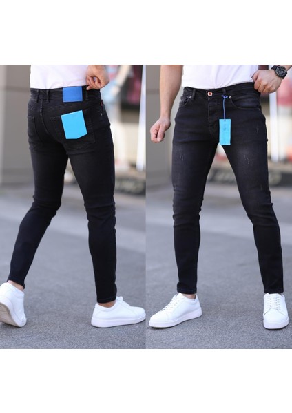 Redcode Jeans Erkek Likralı Slim Fit Kot Pantolon-Jean