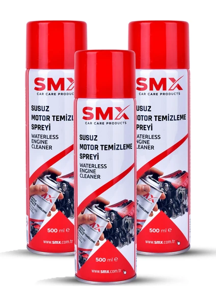 Susuz Motor Temizleme Spreyi 3 Adet (3X500 Ml)