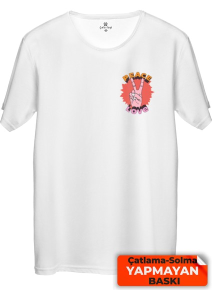 Çakılap Retro Baskılı Tişört (Rgl-Rtr)