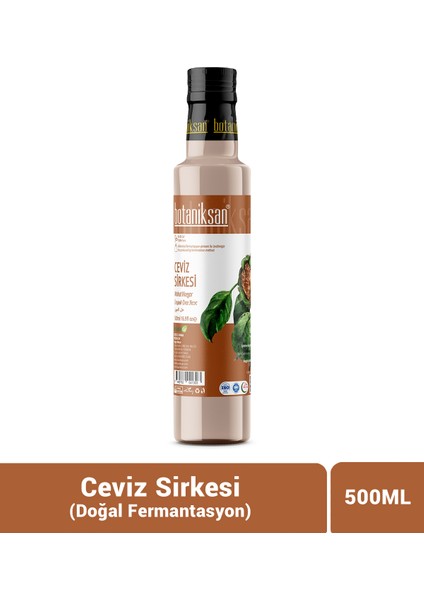 Ceviz Sirkesi 500ML, Doğal ve Katkısız
