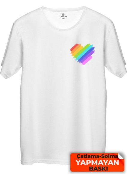 Çakılap Pride Baskılı Tişört (Rgl-)