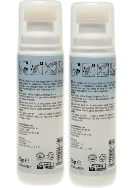 6570 75 Deri ve Tekstilbakim Bakım Malzemeleri fiyatları