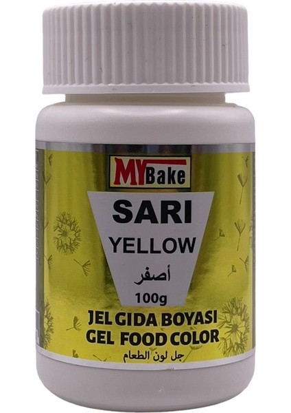 Jel Gıda Boyası Sarı 100 gr modelleri