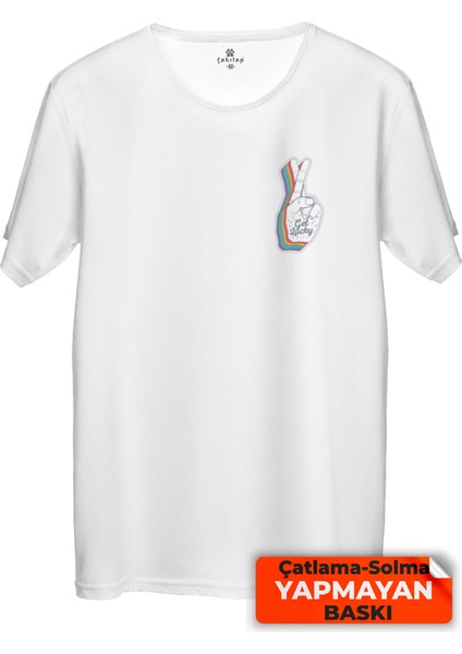 Çakılap Retro Baskılı Tişört (Rgl-Rtr)