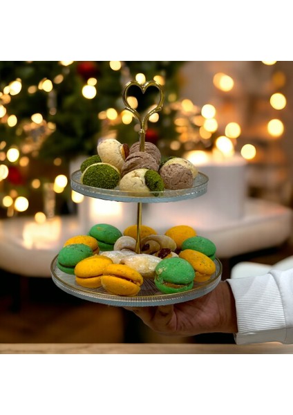 Radıant Katlı Sunum Tabak 21 x 16 cm