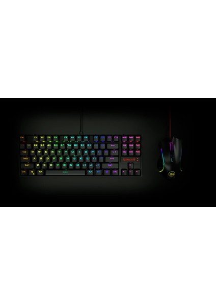 K552-RGB-BA %60 Mekanik Tr Q Klavye & M607-RGB 7200 Dpı Mouse Combo Set