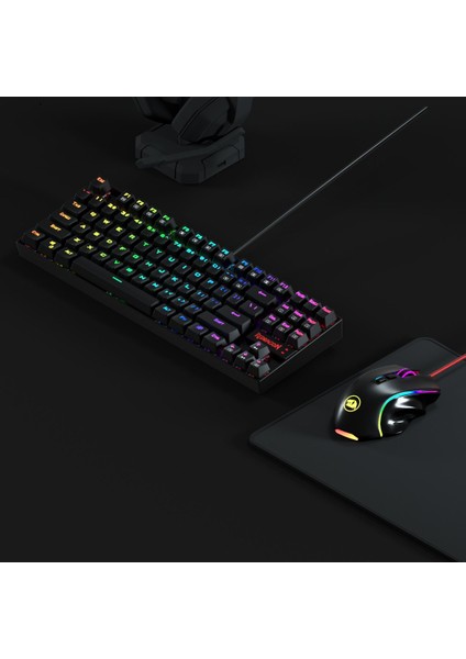 K552-RGB-BA %60 Mekanik Tr Q Klavye & M607-RGB 7200 Dpı Mouse Combo Set