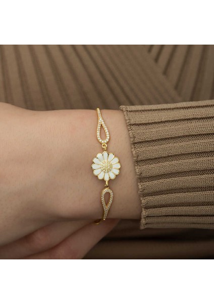 ​gümüş Gold Papatya Bileklik fiyatları