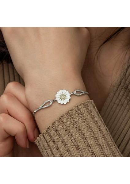 Gümüş Papatya Bileklik fiyatları