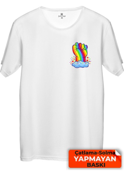 Çakılap Pride Baskılı Tişört (Rgl-)