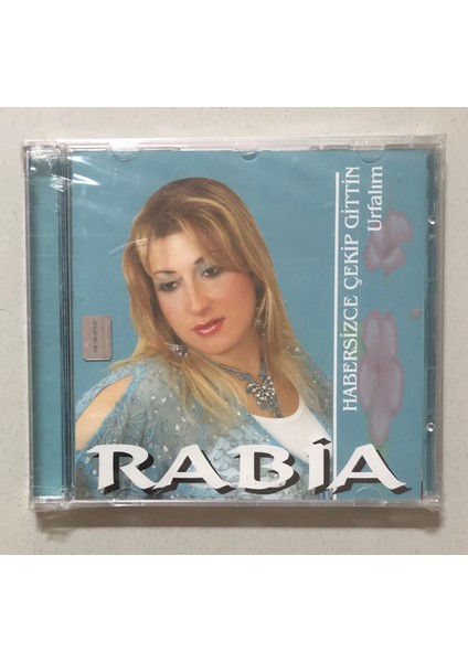 Rabia Habersizce Çekip Gittin Urfalım CD (Jelatininde Sıfır Orjnal Dönem Baskı Cd)