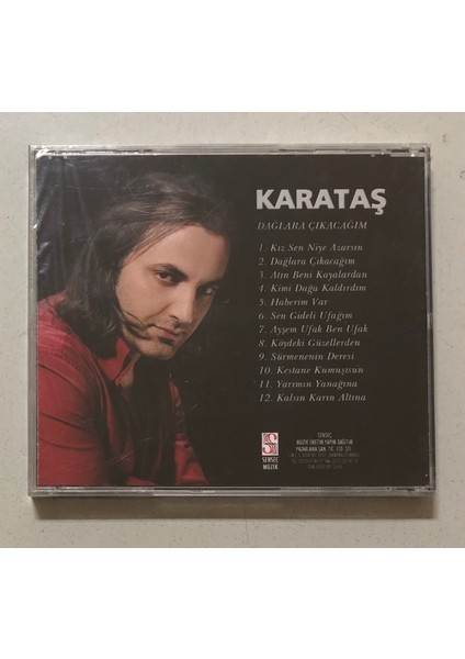 Karataş Dağlara Çıkacağım CD (Jelatininde Sıfır Orjnal Dönem Baskı Cd)