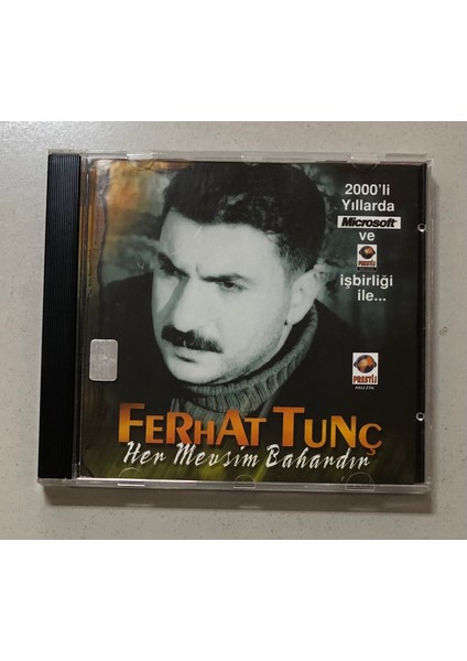 Ferhat Tunç Her Mevsim Bahardır CD (Orjnal Dönem Baskı Cd)