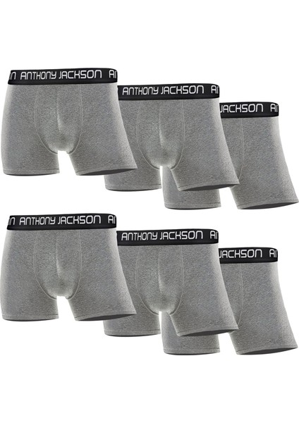 Likralı 6'lı Kutu Premium Erkek Boxer Storm