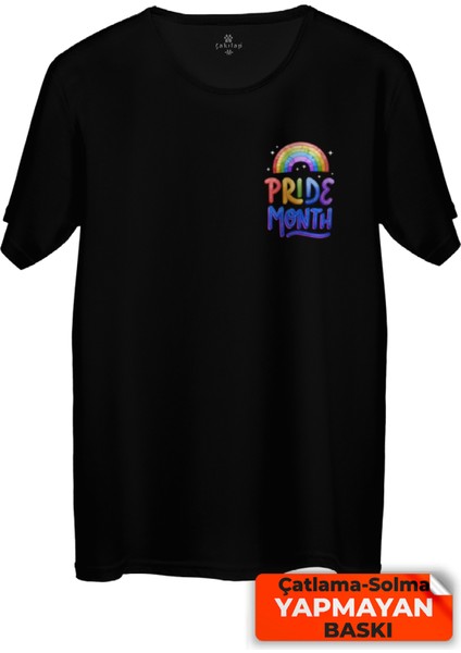 Çakılap Pride Baskılı Tişört (Rgl-)